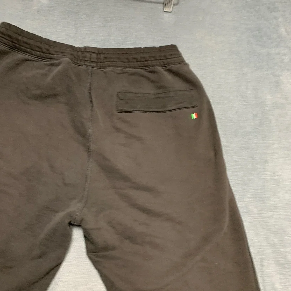 Puma Scuderia Ferrari Sweat Shorts Mens L Black Athleisure Performance Pull On